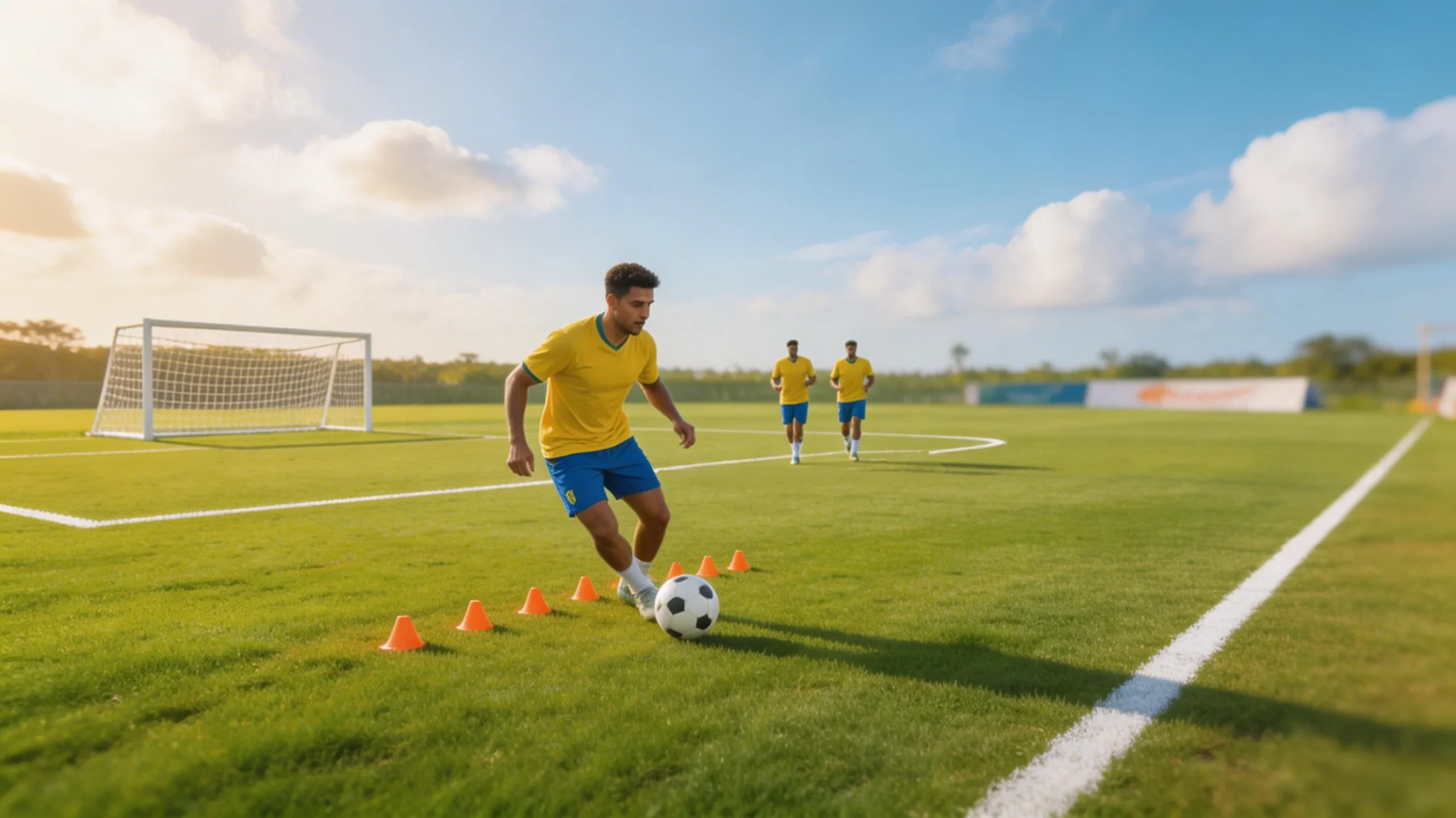 Det brasilianske landshold i den gule trøje før VM 2026