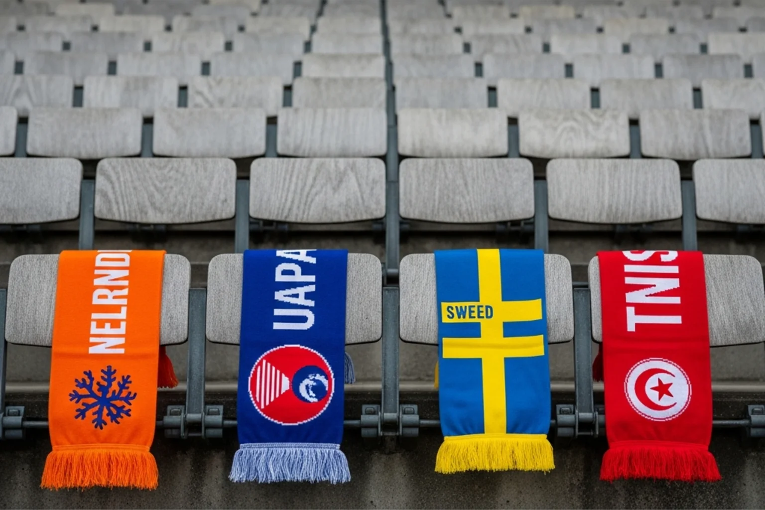 Svenske spillere under opvarmning før VM 2026